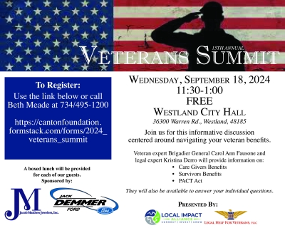 15th Veterans Summit - Lunch &amp; Learn